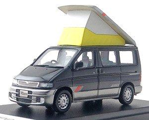 MAZDA BONGO FRIENDEE RF-V (1995) ニートグリーンマイカ＆サイレントシルバーメタリック (ミニカー)