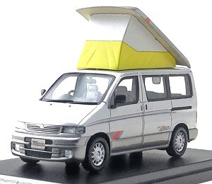 MAZDA BONGO FRIENDEE RF-V (1995) シルバーストンメタリック＆サイレントシルバーメタリック (ミニカー)