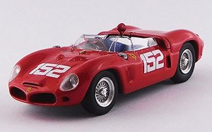 フェラーリ ディーノ 246 SP タルガフローリオ 1962 #152 Mairesse/Rodriguez/Gendebien シャーシNo.0796 優勝車 (ミニカー)