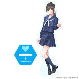 Love Plus Oversized Acrylic Stand Manaka (Anime Toy)