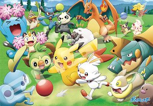 Pokemon No.1000T-149 Let`s Play with the Ball! Pass, Pass, Kick! (Jigsaw Puzzles)