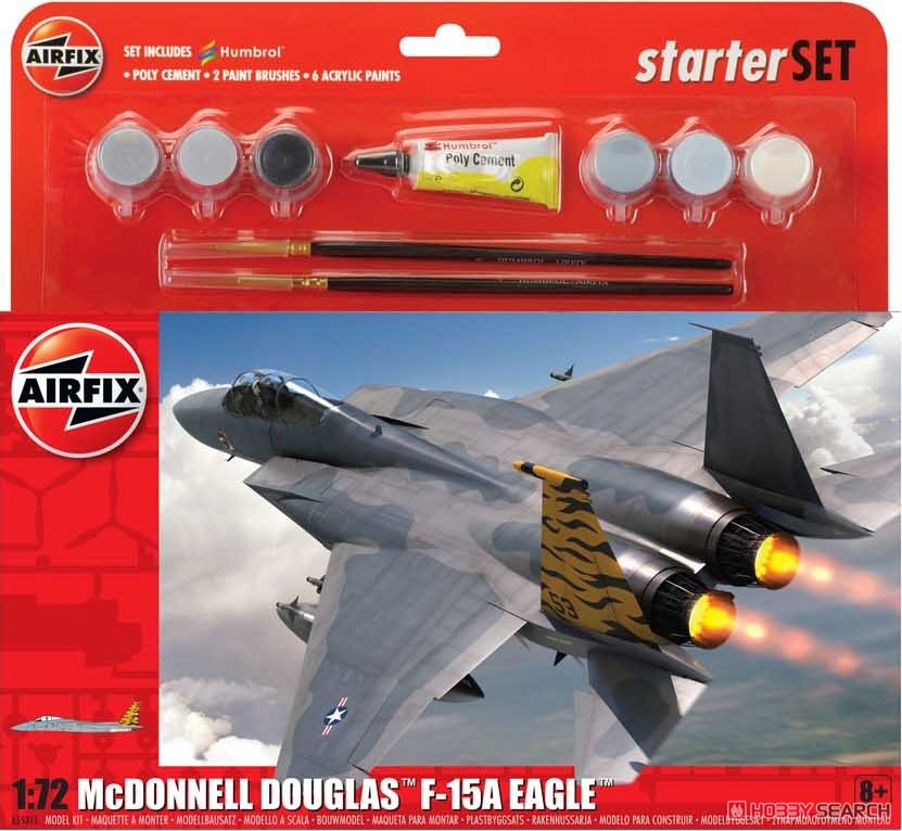 マクドネル・ダグラス F-15A イーグル (塗料付) (プラモデル) パッケージ1