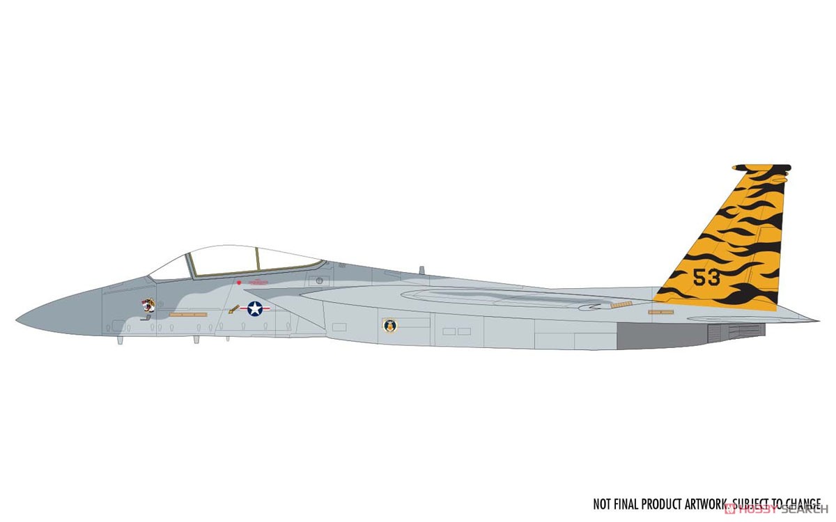 マクドネル・ダグラス F-15A イーグル (塗料付) (プラモデル) 塗装1