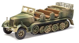 Sdkfz 7Krauss-Maffei 牽引ハーフトラック ドイツ空軍高射砲 チュニジア 1943年5月 (完成品AFV)