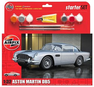 Aston Martin DB5 Silver Starter Set (Model Car)