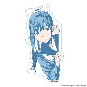 Love Plus Acrylic Sticker Snuggle Up Manaka (Anime Toy)