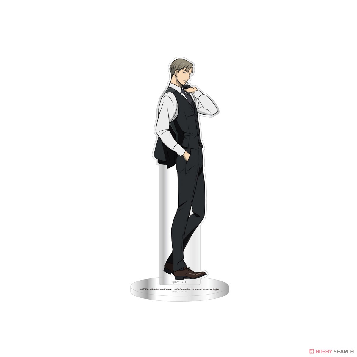 [Twittering Birds Never Fly The Clouds Gathr] Big Acrylic Stand Yashiro (Anime Toy) Item picture1