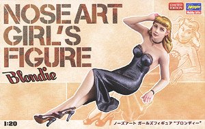 Nose Art Girls Figure `Blondie` (Plastic model)