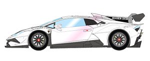 Lamborghini Huracan SuperTrofeo Evo 2018 パールホワイト (ピンクエフェクト) (ミニカー)