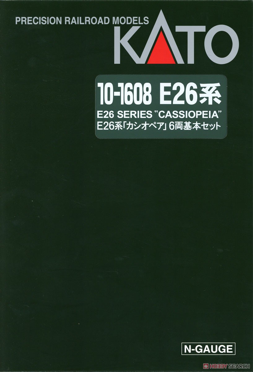 E26系 「カシオペア」 6両基本セット (基本・6両セット) (鉄道模型) パッケージ1