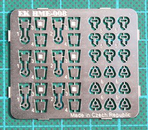 Seat Belt Lock Set for 1/24 & 1/25 45 x 39mm (Accessory)
