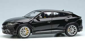 Lamborghini URUS 2017 (Asterope wheel) メタリックブラック (ミニカー)