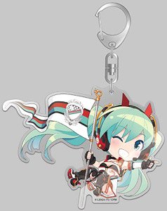 初音ミク レーシングVer.2020 デカアクリルキーホルダー 4 (キャラクターグッズ)