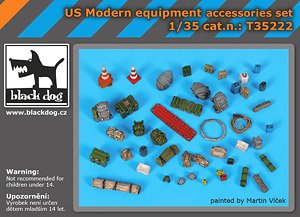 US Modern Equipment Accessoris Set (Plastic model)