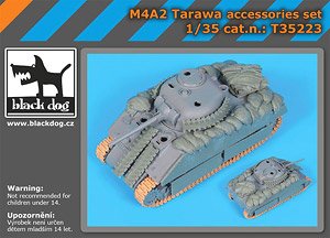 M4A2 Tarawa Accessories Set (Plastic model)
