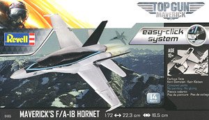 Maverick`s F/A-18 Hornet `Top Gun` (Plastic model)
