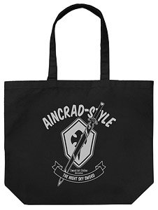 Sword Art Online Alicization Kirito`s [The Night Sky Sword] Large Tote Black (Anime Toy)