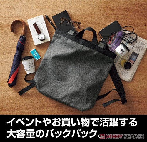 Sword Art Online Alicization Kirito`s [The Night Sky Sword] 2way Backpack Heather Charcoal (Anime Toy) Other picture3