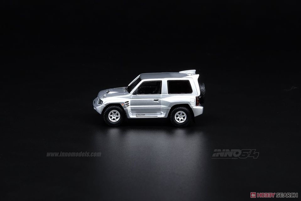 Mitsubishi Pajero Evolution Silver (Diecast Car) Item picture6