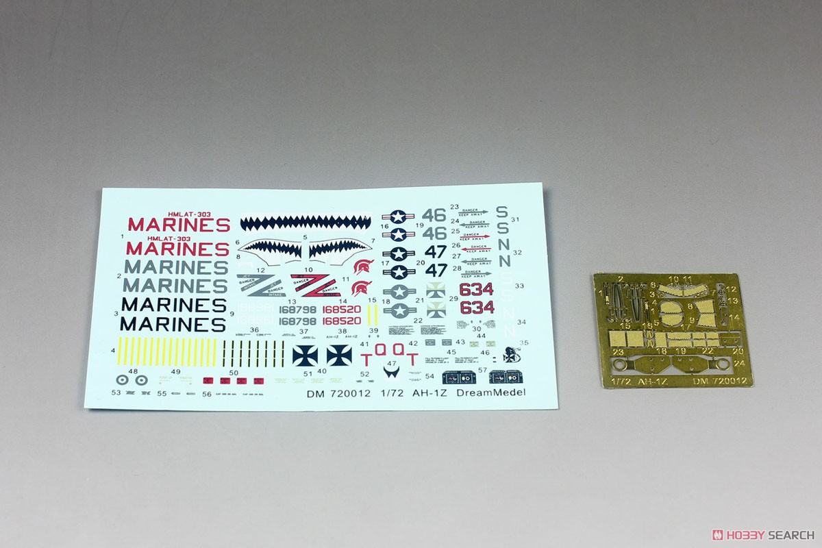 AH-1Z ヴァイパー 攻撃ヘリコプター (プラモデル) その他の画像5