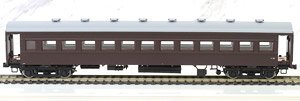 1/80(HO) J.N.R. Economy Class Coach OHA61 Brown, Ready to Run, Painted (Pre-colored Completed) (Model Train)