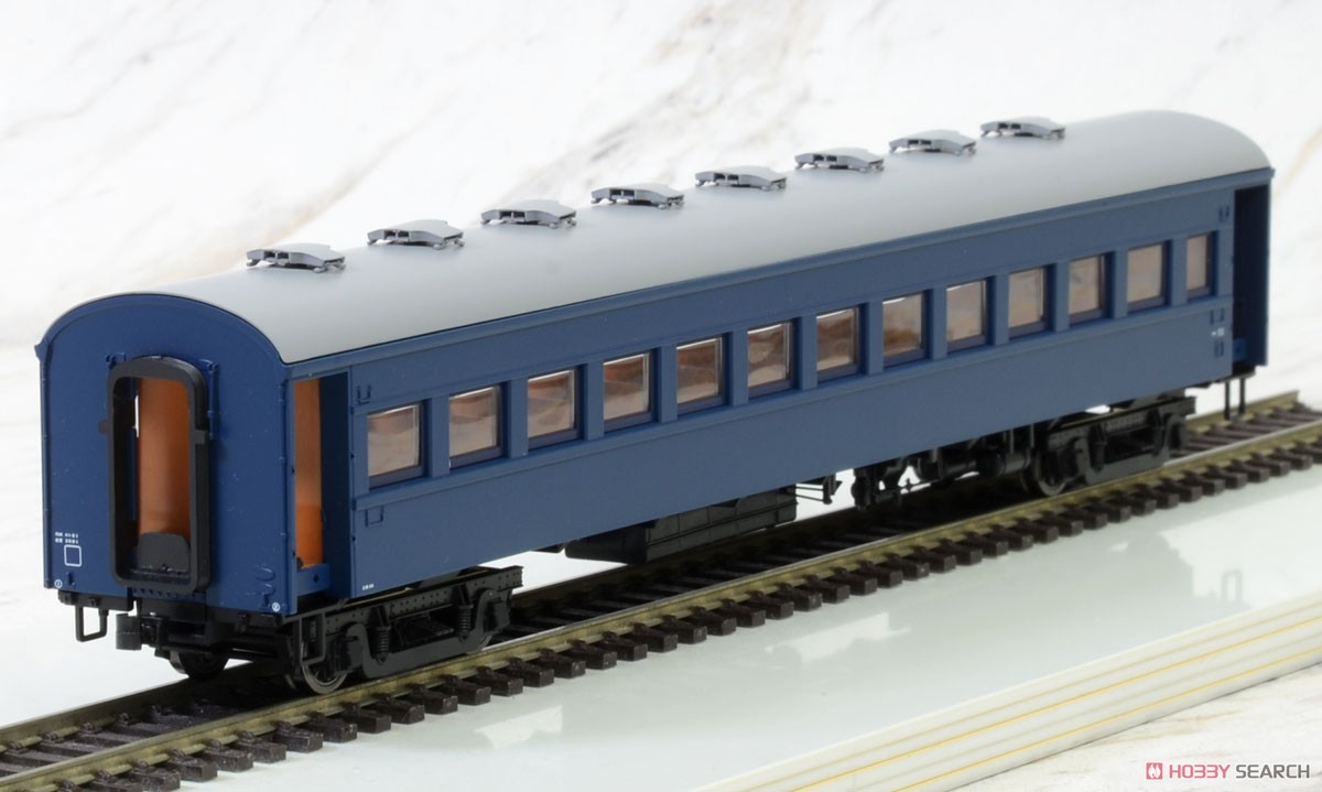 16番(HO) 国鉄 オハ61 青15号 (塗装済み完成品) (鉄道模型) 商品画像2