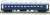 1/80(HO) J.N.R. Economy Class Coach OHA61 Blue, Ready to Run, Painted (Pre-colored Completed) (Model Train) Item picture1