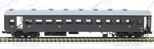 1/80(HO) J.N.R. Economy Class Coach OHAFU61 Dark Brown, Ready to Run, Painted (Pre-colored Completed) (Model Train)