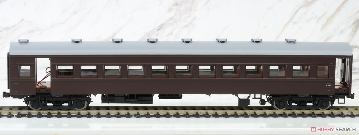16番(HO) 国鉄 オハフ61 ぶどう2号 (塗装済み完成品) (鉄道模型) 商品画像1