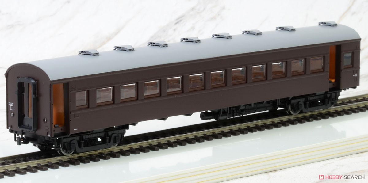 16番(HO) 国鉄 オハフ61 ぶどう2号 (塗装済み完成品) (鉄道模型) 商品画像3