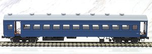 16番(HO) 国鉄 オハフ61 青15号 (塗装済み完成品) (鉄道模型)