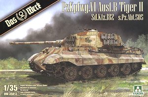 PzKpfwg. VI Ausf.B Tiger II Sd.Kfz.182 s.Pz.Abt.505 (Plastic model)