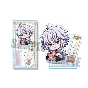 Gyugyutto Acrylic Figure Fate/Grand Order - Absolute Demon Battlefront: Babylonia Merlin (Anime Toy)