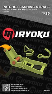 Ratchet Lashing Straps (Plastic model)