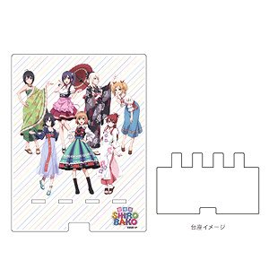 デカスマキャラスタンド 「劇場版SHIROBAKO」 01 集合デザイン (キャラクターグッズ)