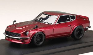 Nissan Fairlady Z (S30) Custom Version Metallic Red (Diecast Car)