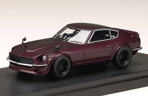 Nissan Fairlady Z (S30) Custom Version Metallic Maroon (Diecast Car)