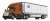 ケンワースT680 72インチハイルーフスリーパー 53フィート ワバシュ・デュラプレイトトレーラー・スカート付き メンケ・トラッキング (ミニカー) 商品画像1