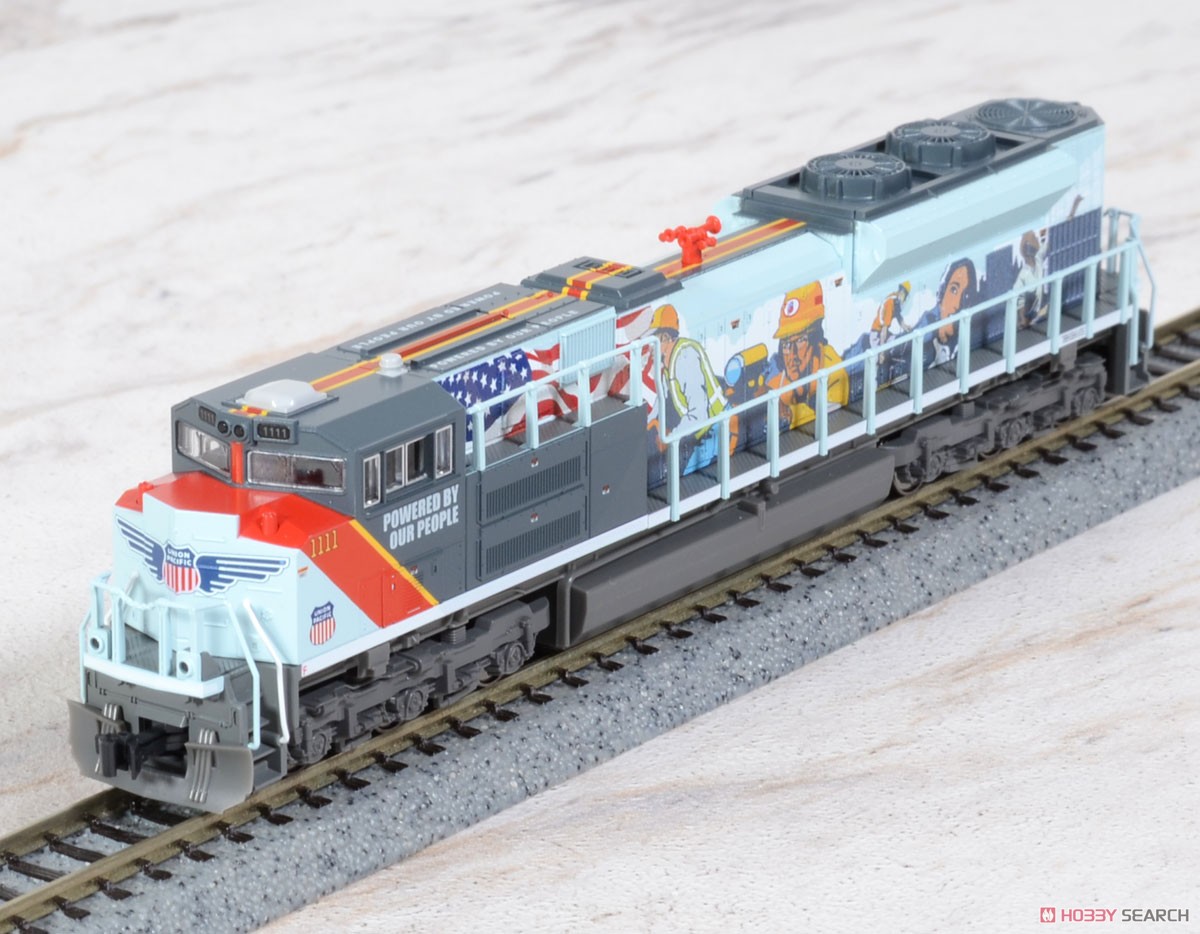 EMD SD70ACe Cab Headlights UP #1111 `POWERD BY OUR PEOPLE` ★外国形モデル (鉄道模型) 商品画像2