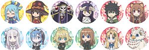 Isekai Quartetto 2 Trading Can Badge (Set of 12) (Anime Toy)