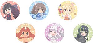 Bofuri: I Don`t Want to Get Hurt, so I`ll Max Out My Defense. Trading Can Badge (Set of 6) (Anime Toy)