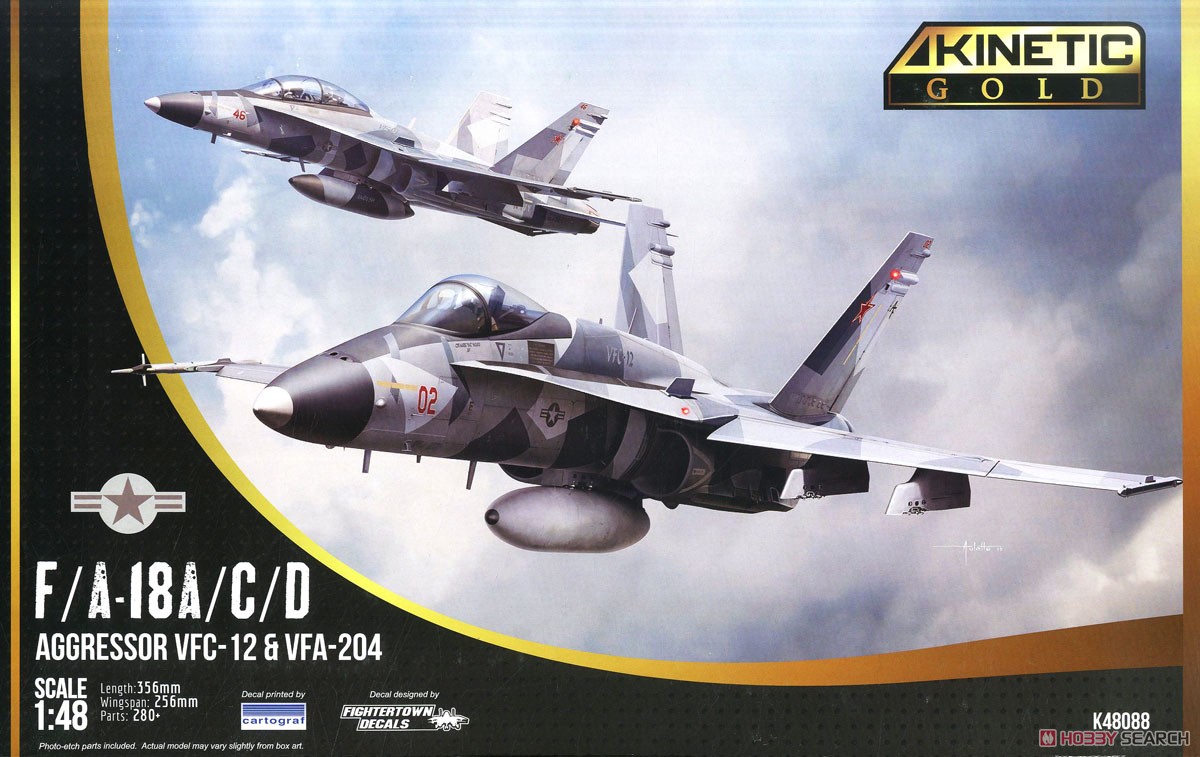 F/A-18A/C/D VFC-12 & VFA-204 Aggressor (Plastic model) Package1