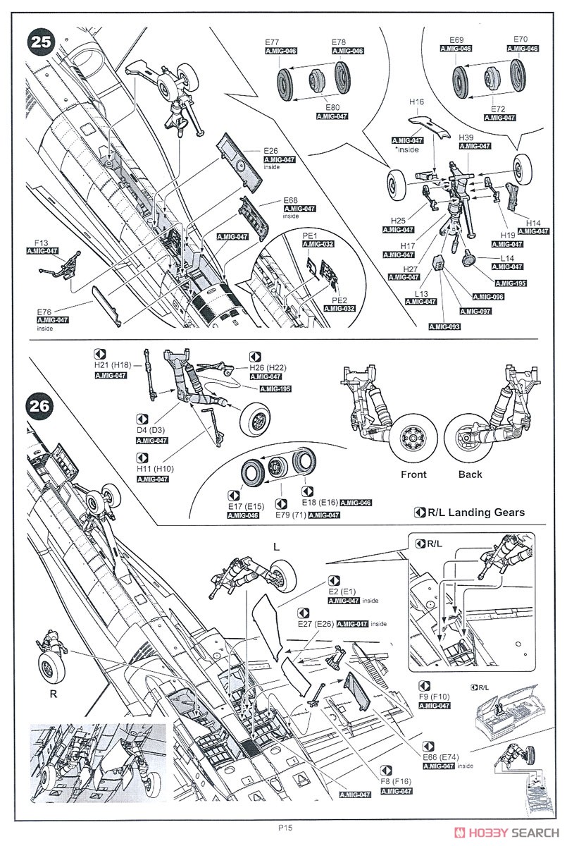 F/A-18A/C/D VFC-12 & VFA-204 Aggressor (Plastic model) Assembly guide12