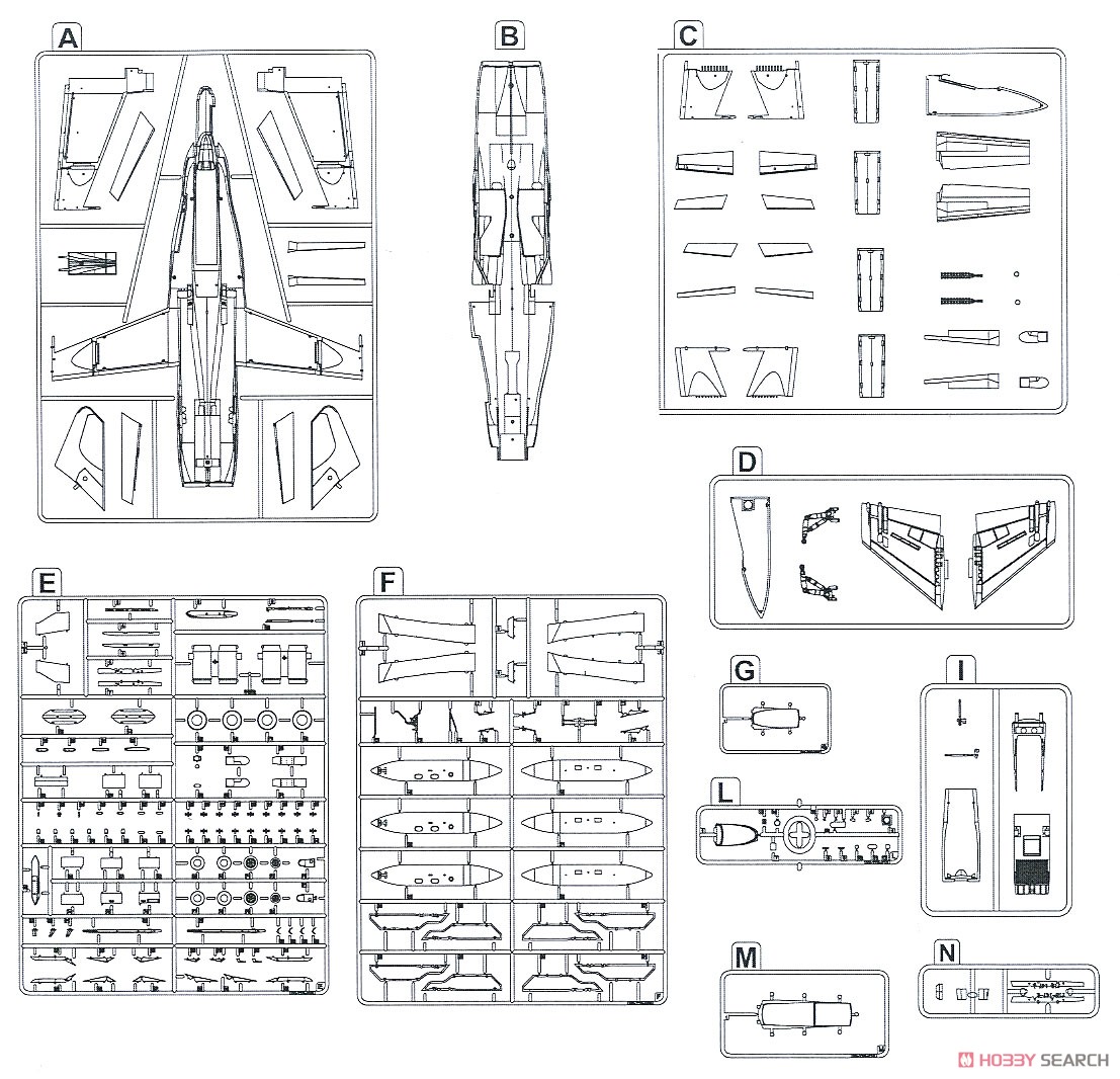 F/A-18A/C/D VFC-12 & VFA-204 Aggressor (Plastic model) Assembly guide15