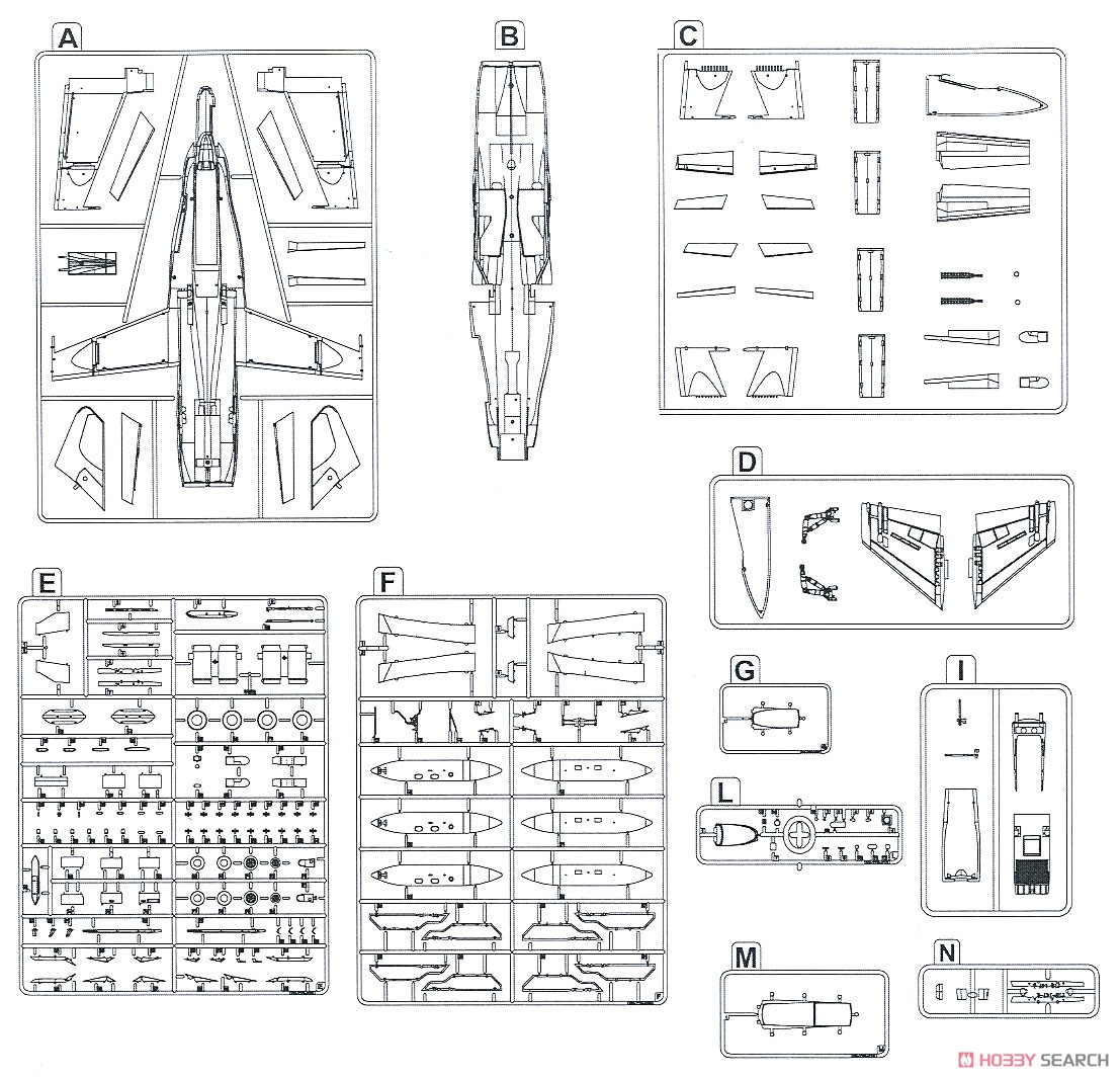 F/A-18A/C/D VFC-12 & VFA-204 アグレッサー (プラモデル) 設計図15