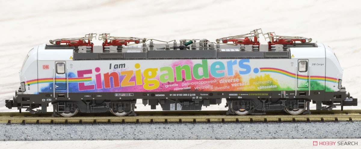 BR193 366 DB Cargo `I am Einziganders` ★外国形モデル (鉄道模型) 商品画像2