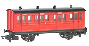 (OO) Red Coach (HO Scale) (Model Train)