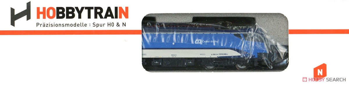 Rh1216 タウルス `チェコレールジェット` Ep.VI ★外国形モデル (鉄道模型) パッケージ1