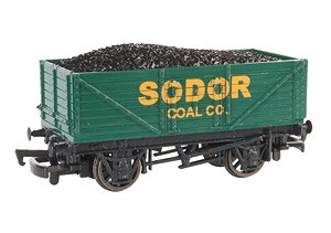 (OO) Sodor Coal Co. Wagon with Load (HO Scale) (Model Train)