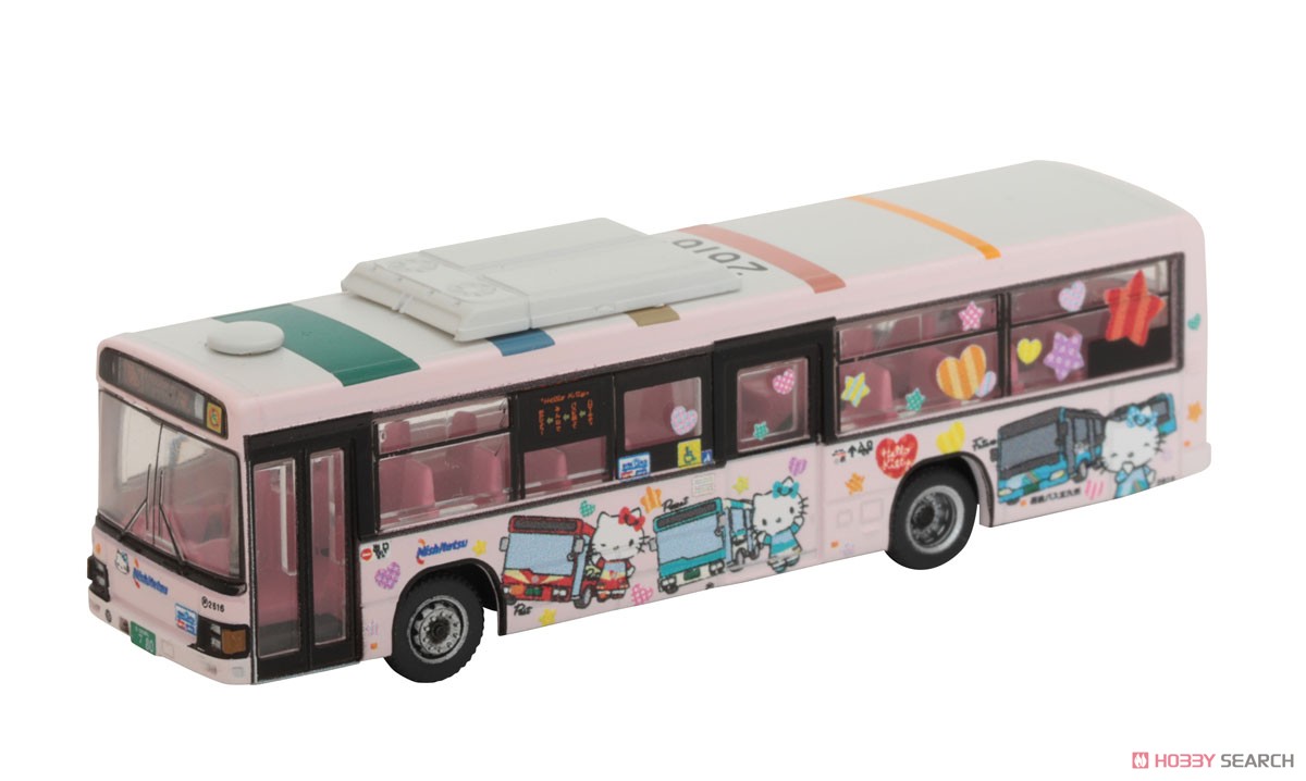 The Bus Collection Nishitetsu Bus Kitakyushu Hello Kitty Bus (Model Train) Item picture1